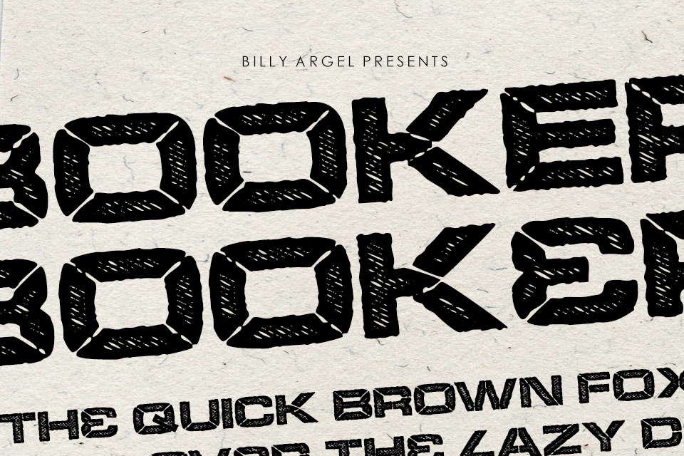 BOOKER ITALIC PERSONAL USE