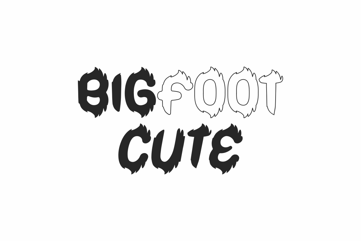 Bigfoot Cute Demo