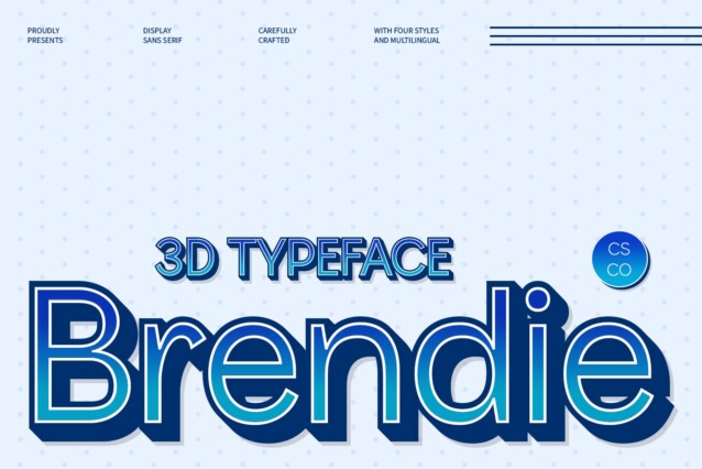 Brendie Extrude Right Demo