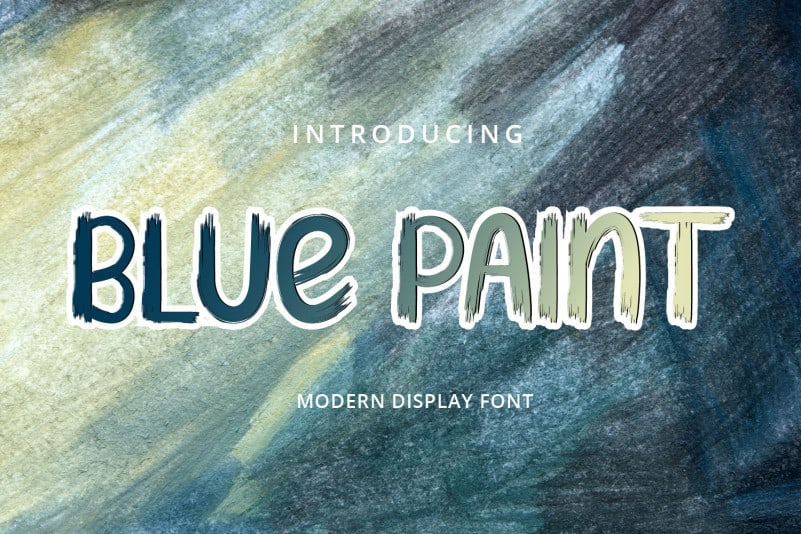 Blue Paint