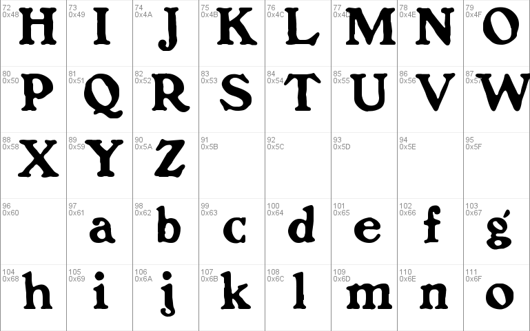 BenFranklin Font