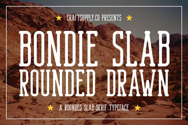 Bondie Slab Rounded Drawn Demo