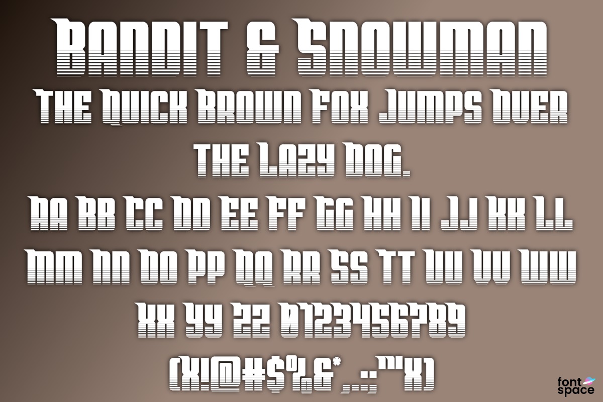 Bandit & Snowman Spaced SemiIt