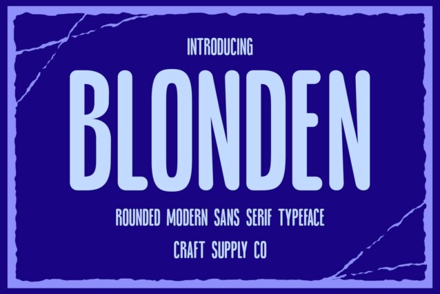 Blonden Rounded Demo