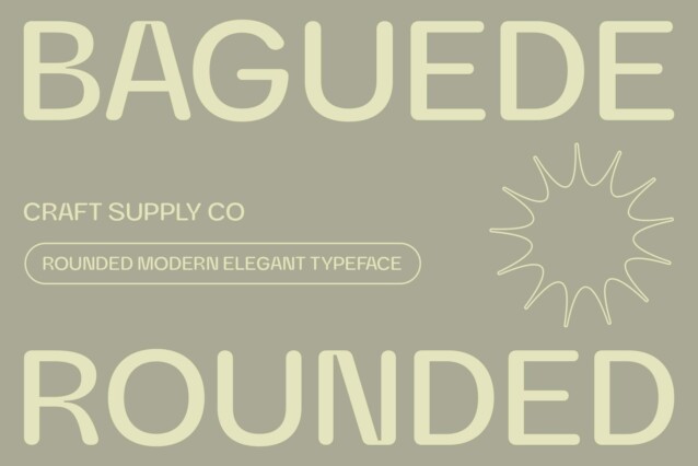 Baguede Rounded Demo