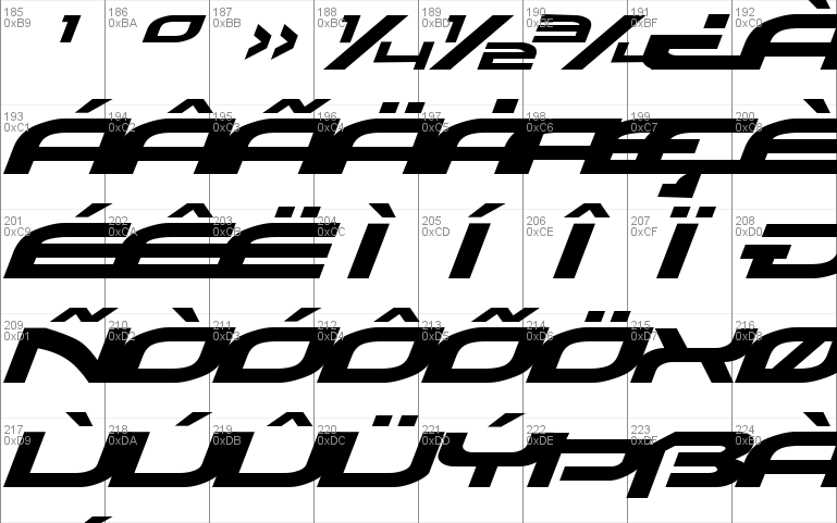 Battlefield Expanded Italic