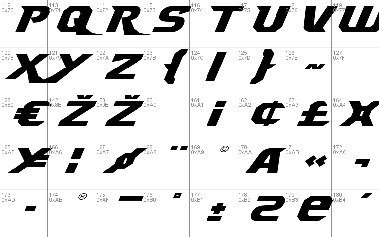 Borgsquad Expanded Italic