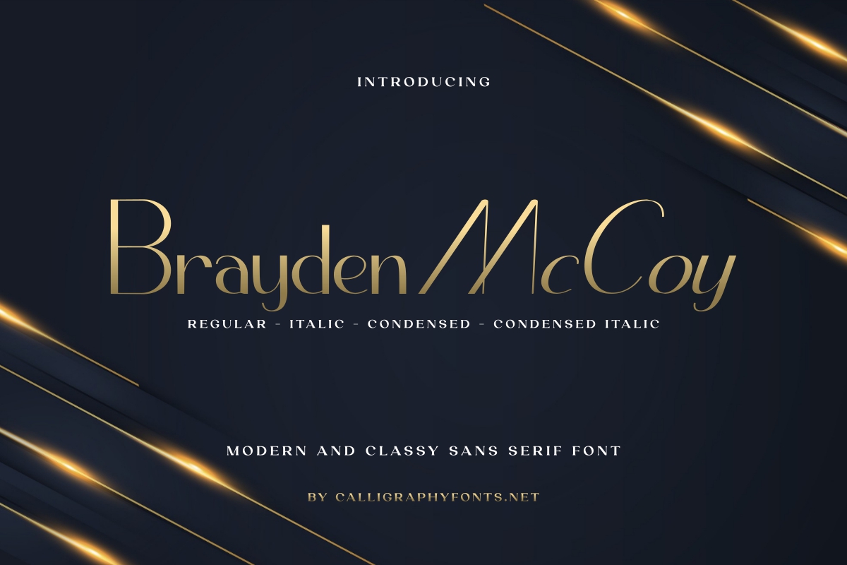 Brayden Mccoy Demo Condensed