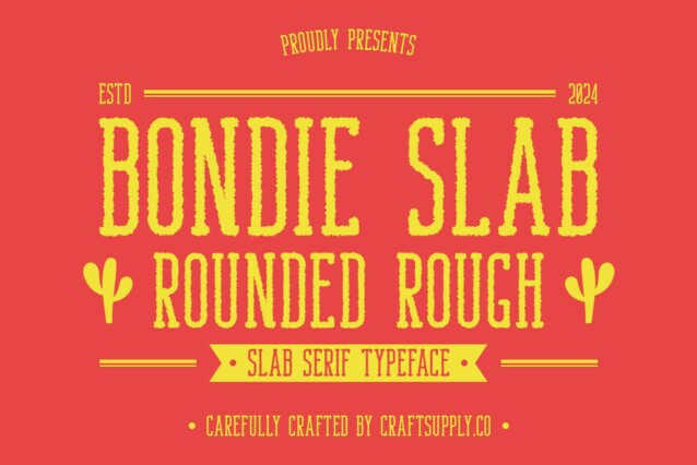 Bondie Slab Rounded Rough Demo