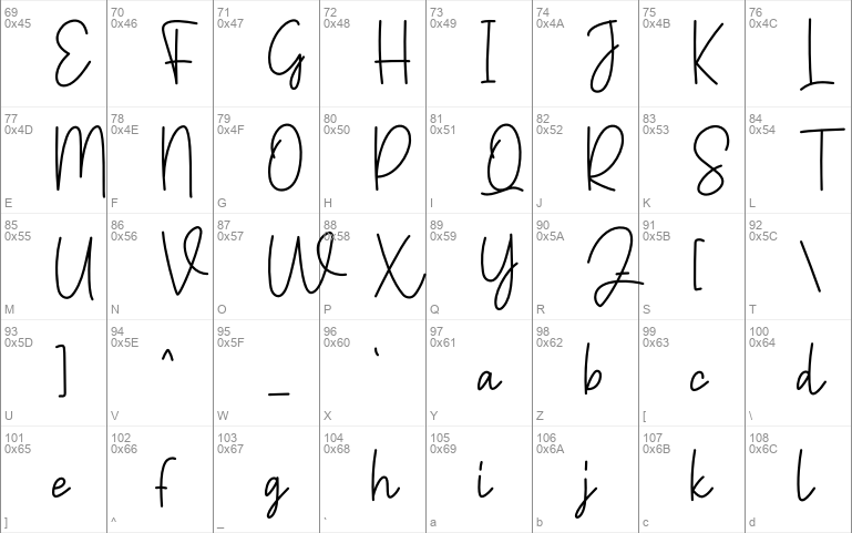 Bewitched Windows font - free for Personal