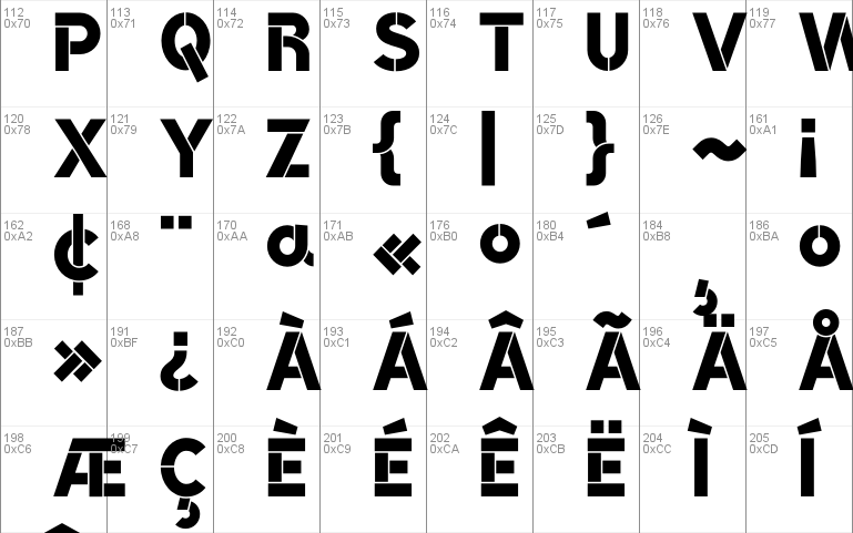 BroshK Font