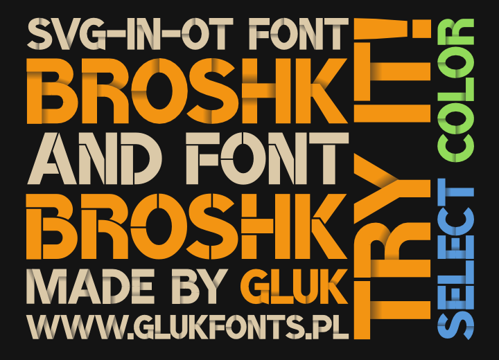 BroshK Font