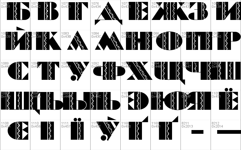 Batik Deco Font