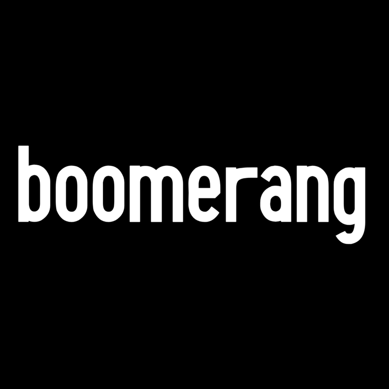 Boomerang sans serif