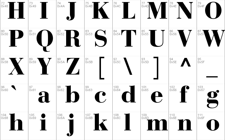 Bodoni Recut Black SSi