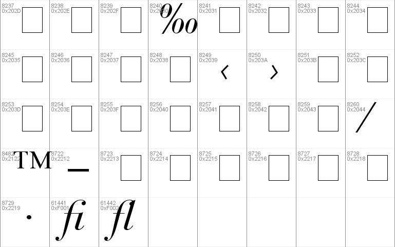 Bodoni Recut SSi