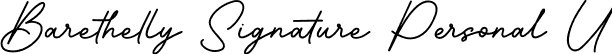 Barethelly Signature Personal U