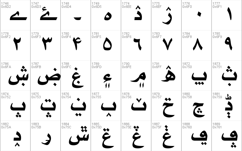 Muna arabic font pdf