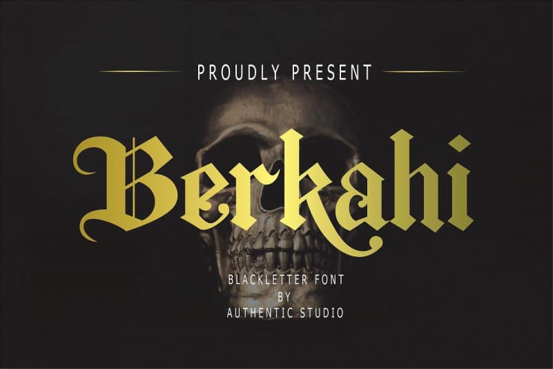 Berkahi Blackletter