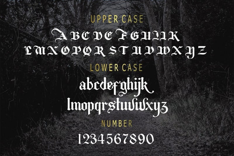 Berkahi Blackletter