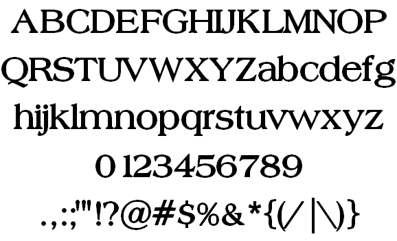 Broadsheet LDO Windows font - free for Personal | Commercial