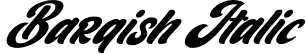 Barqish Italic