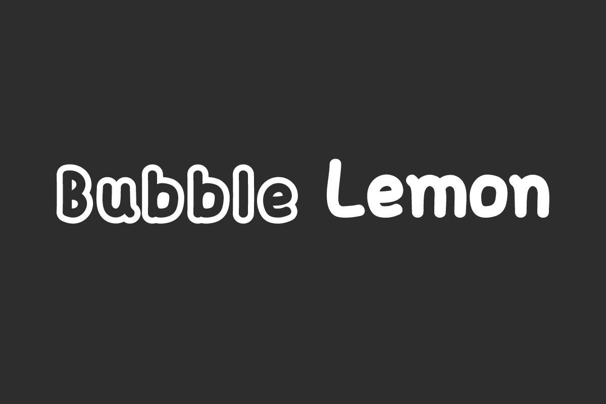 Bubble Lemon Demo