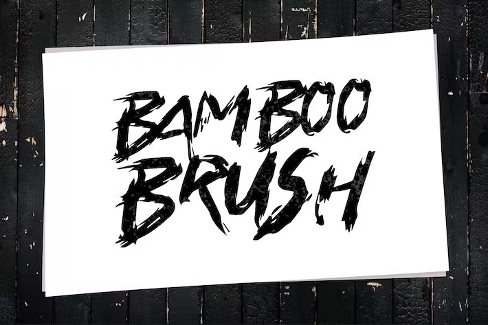 BAMBOO BRUSH