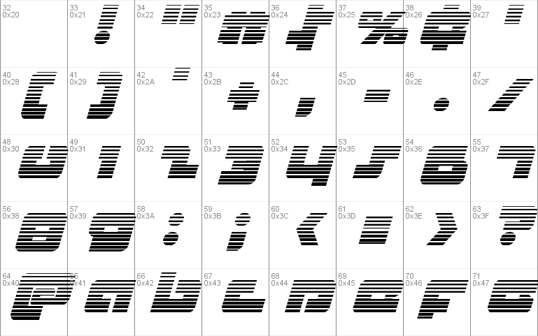 Boomstick Gradient Italic