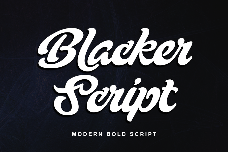Blacker Script-Personal use