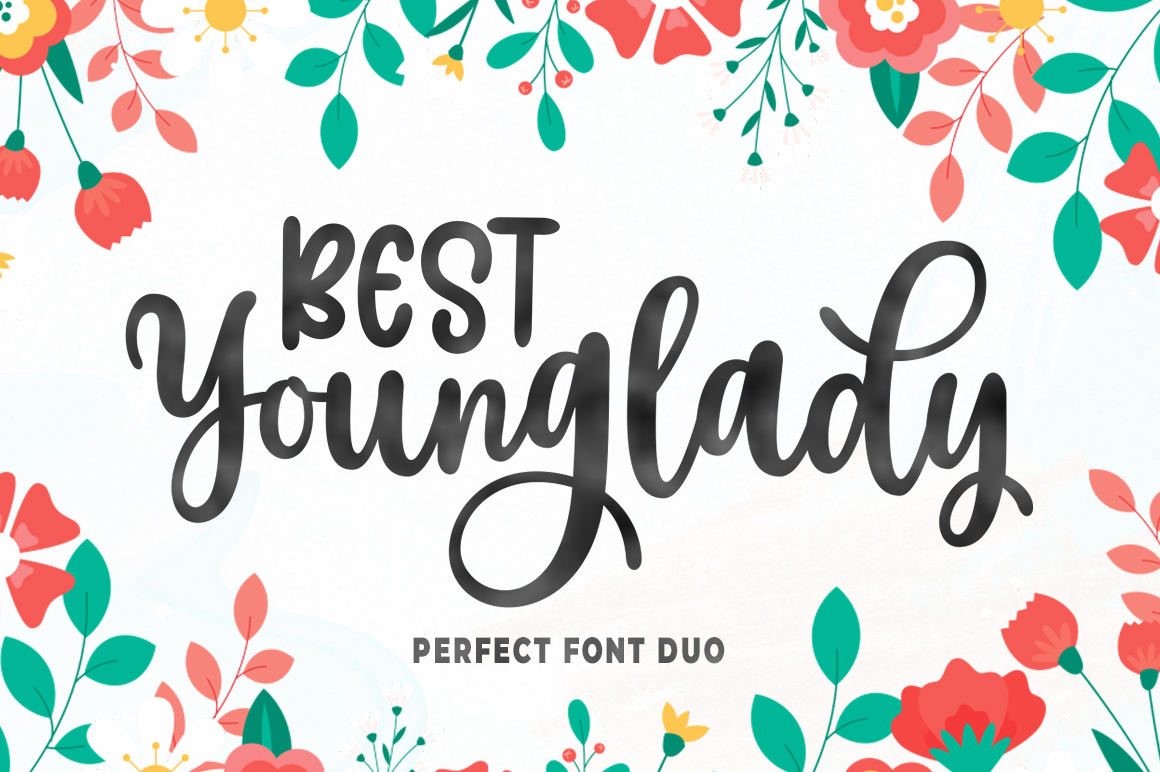 Best Younglady Script Slant