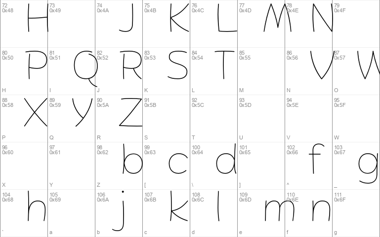 Biski DEMO Thin Windows font - free for Personal