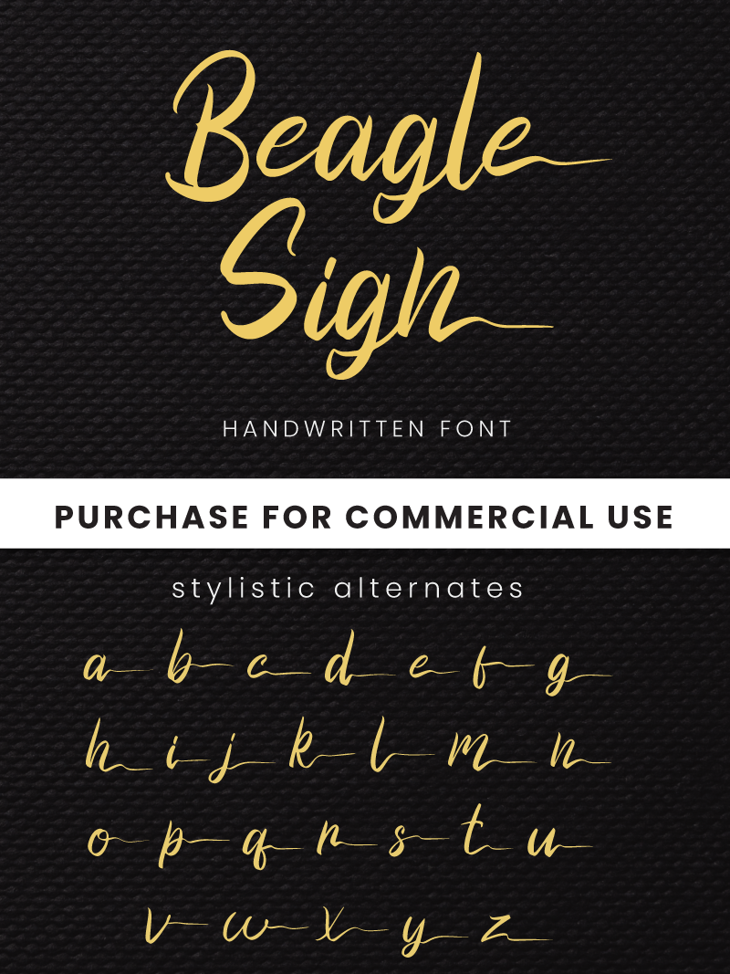 Beagle Sign - Personal Use