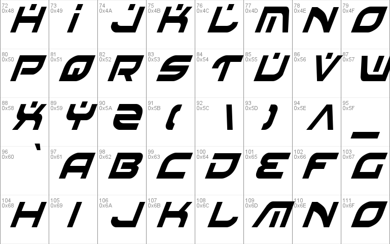 Battlefield Condensed Italic