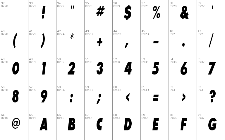 Bougan BlackCondensed SSi