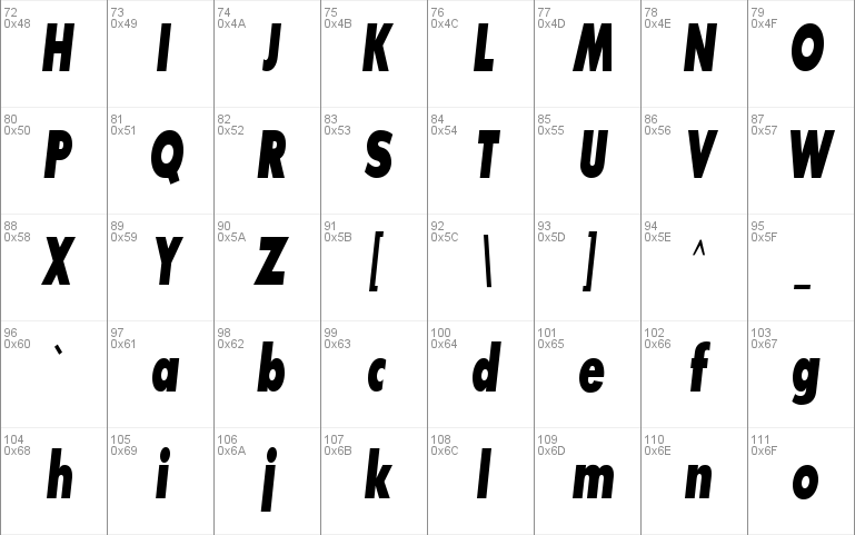 Bougan BlackCondensed SSi