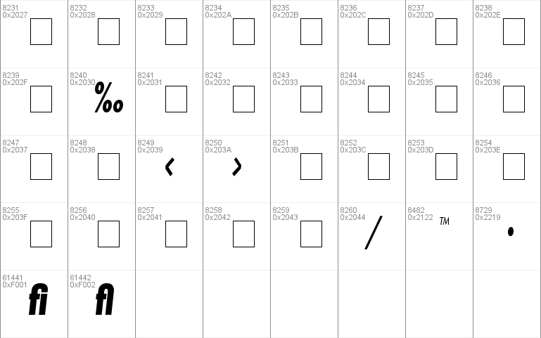 Bougan BlackCondensed SSi