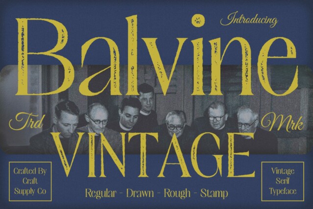 Balvine Vintage Demo Drawn