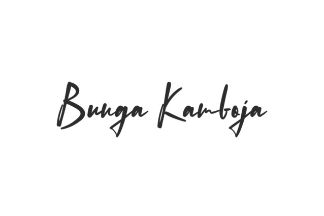 Bunga Kamboja Demo