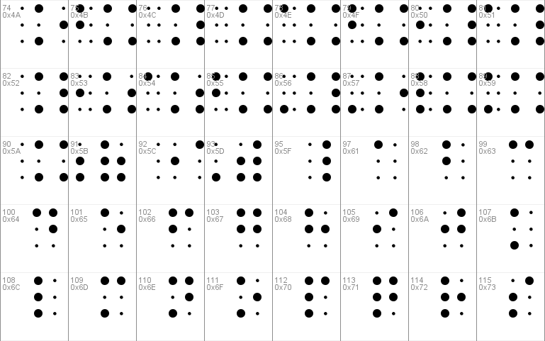 Braille Font Download Mac