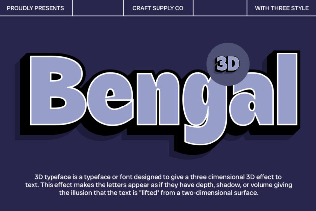 Bengal Extrude Right Demo