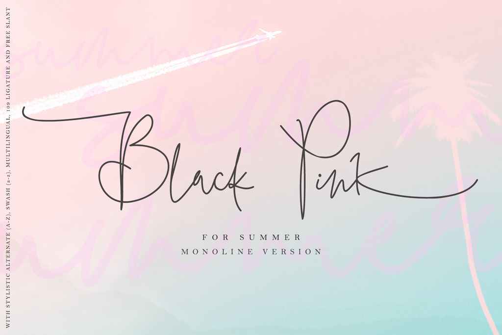 Black Pink Summer script