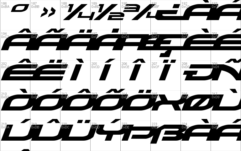 Battlefield Expanded Italic