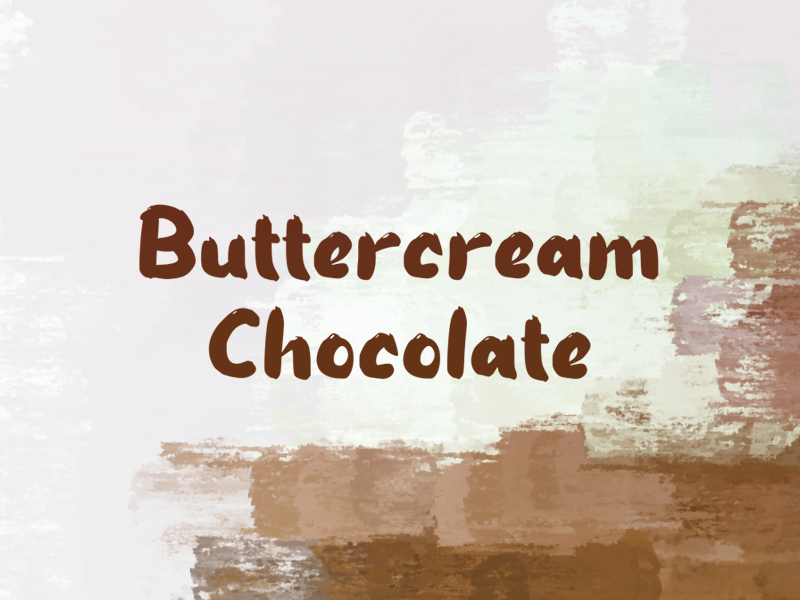 b Buttercream Chocolate