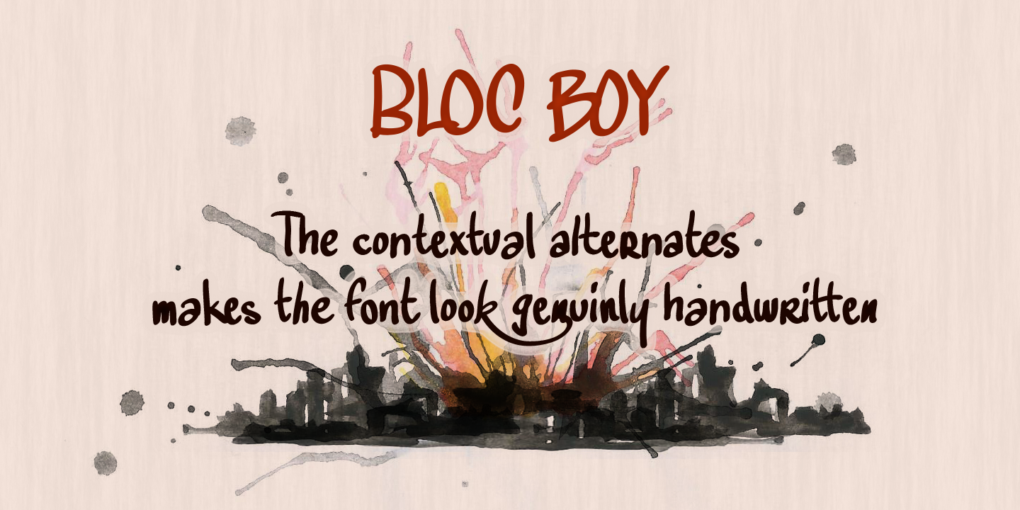 Bloc Boy PERSONAL USE ONLY