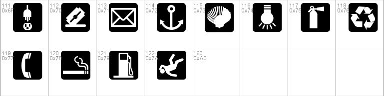 BOUTON International Symbols