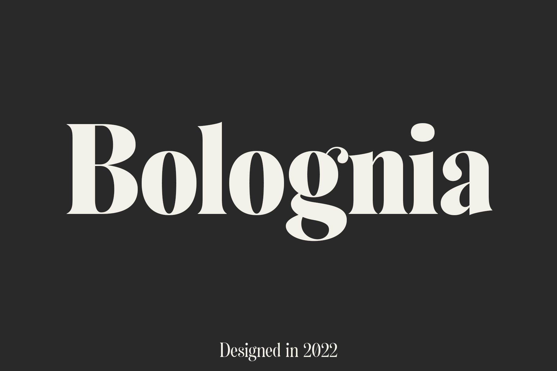 Bolognia Demo