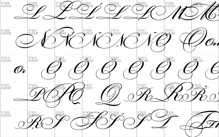 Bickham Script Pro Windows font - free for Personal