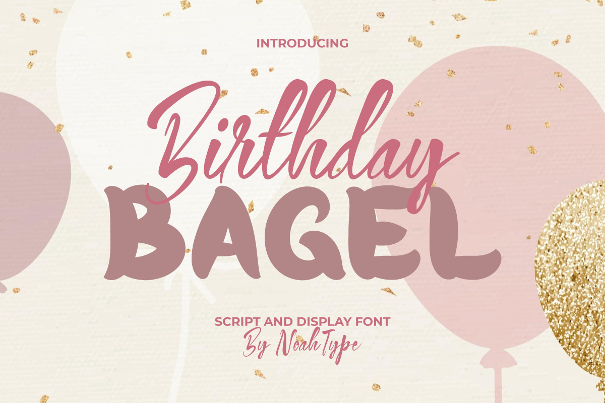 BirthdayBagelDisplay