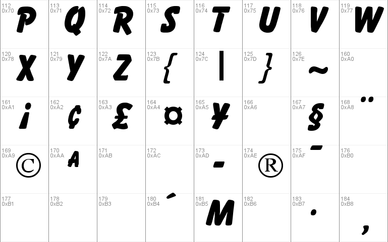 Bazooka Regular Font